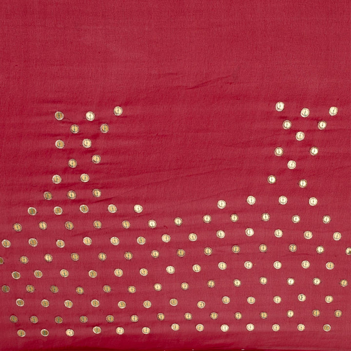 Kuberan Red Georgette Saree