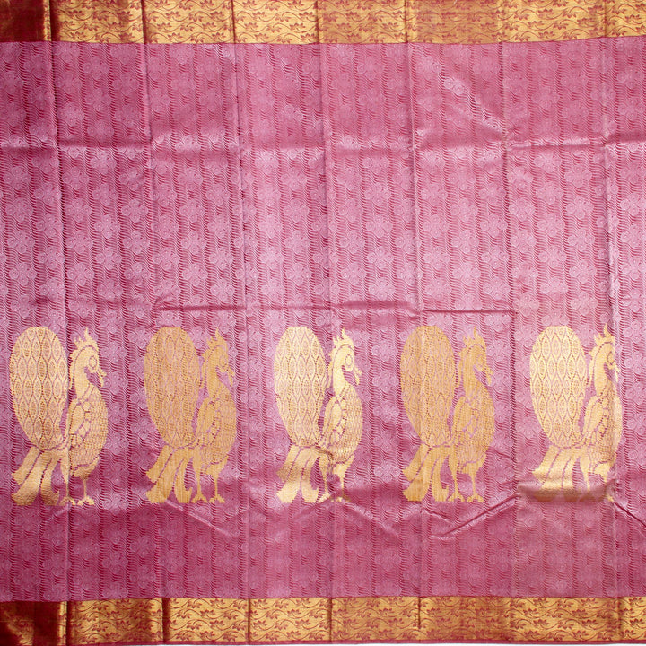Kuberan Purple Kanchivaram Silk Saree