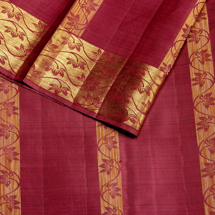Kuberan Purple Kanchivaram Silk Saree