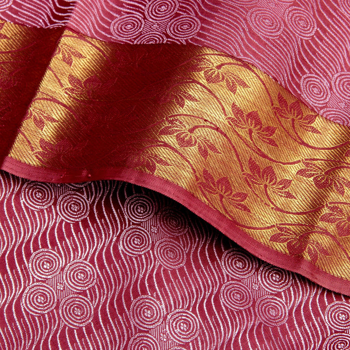 Kuberan Purple Kanchivaram Silk Saree