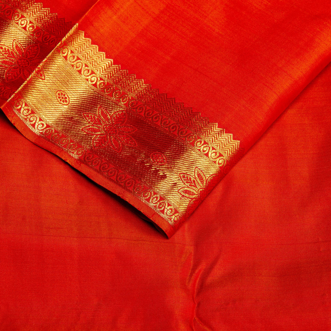 Kuberan Maroon Kanchivaram Silk Saree