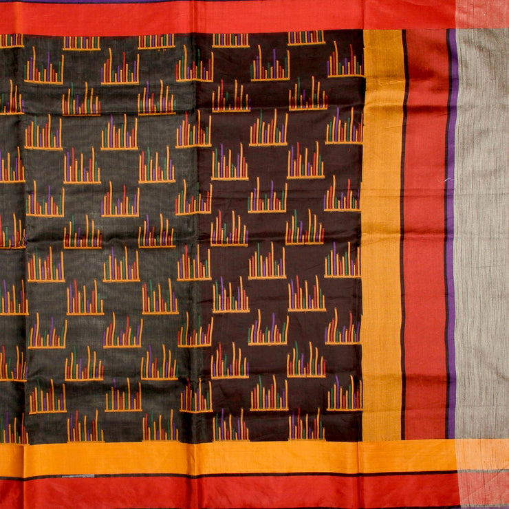 Kuberan Black Banaras Saree