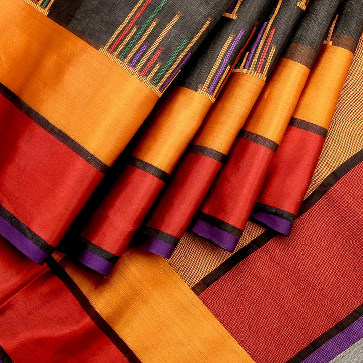 Kuberan Black Banaras Saree