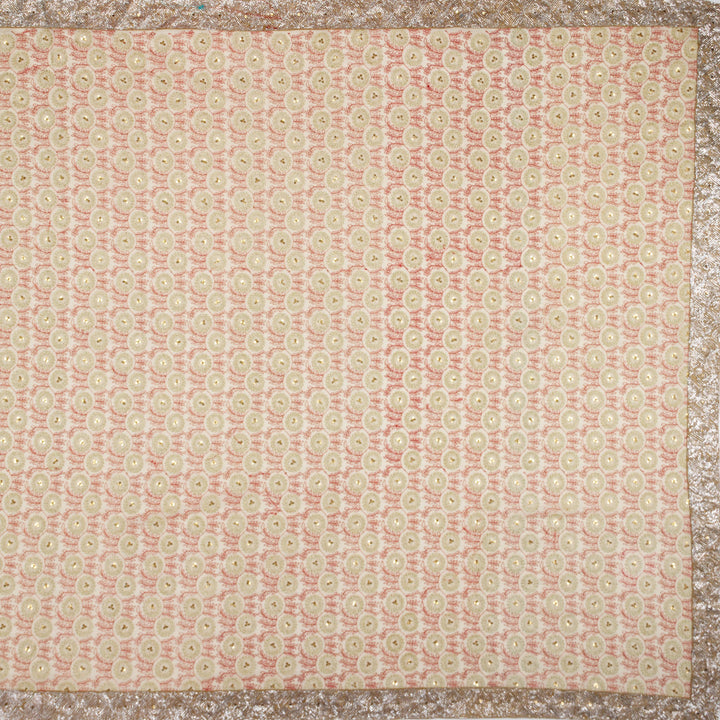 Kuberan Cream Georgette Saree