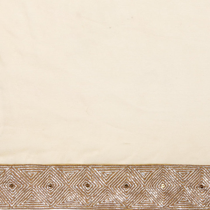 Kuberan Cream Georgette Saree