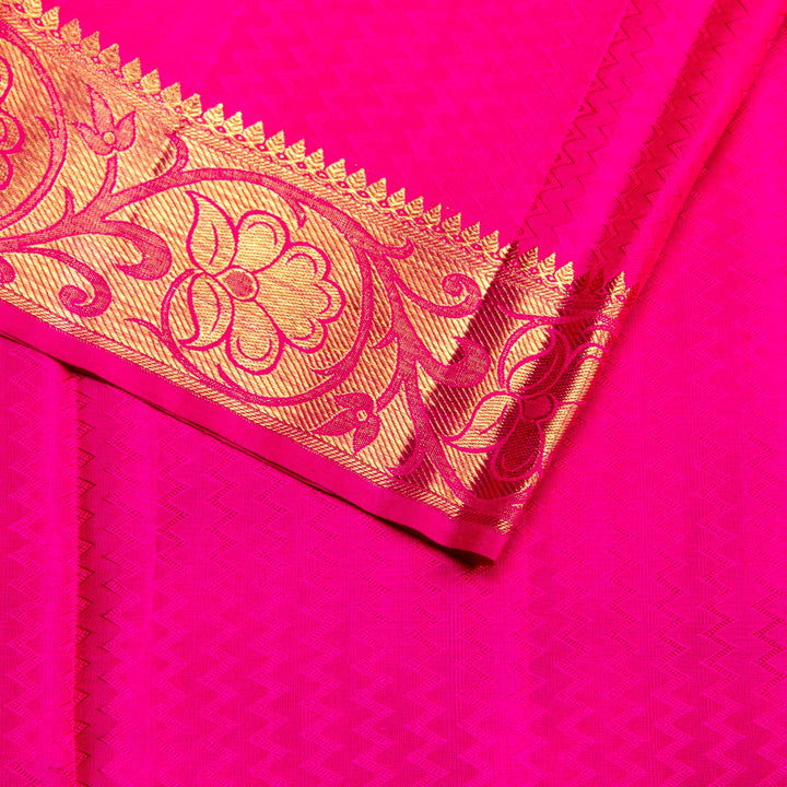 Kuberan Ivory Kanchivaram Silk Saree