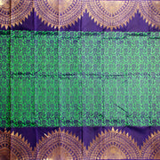 Kuberan Green Blue Kanchivaram Silk Saree