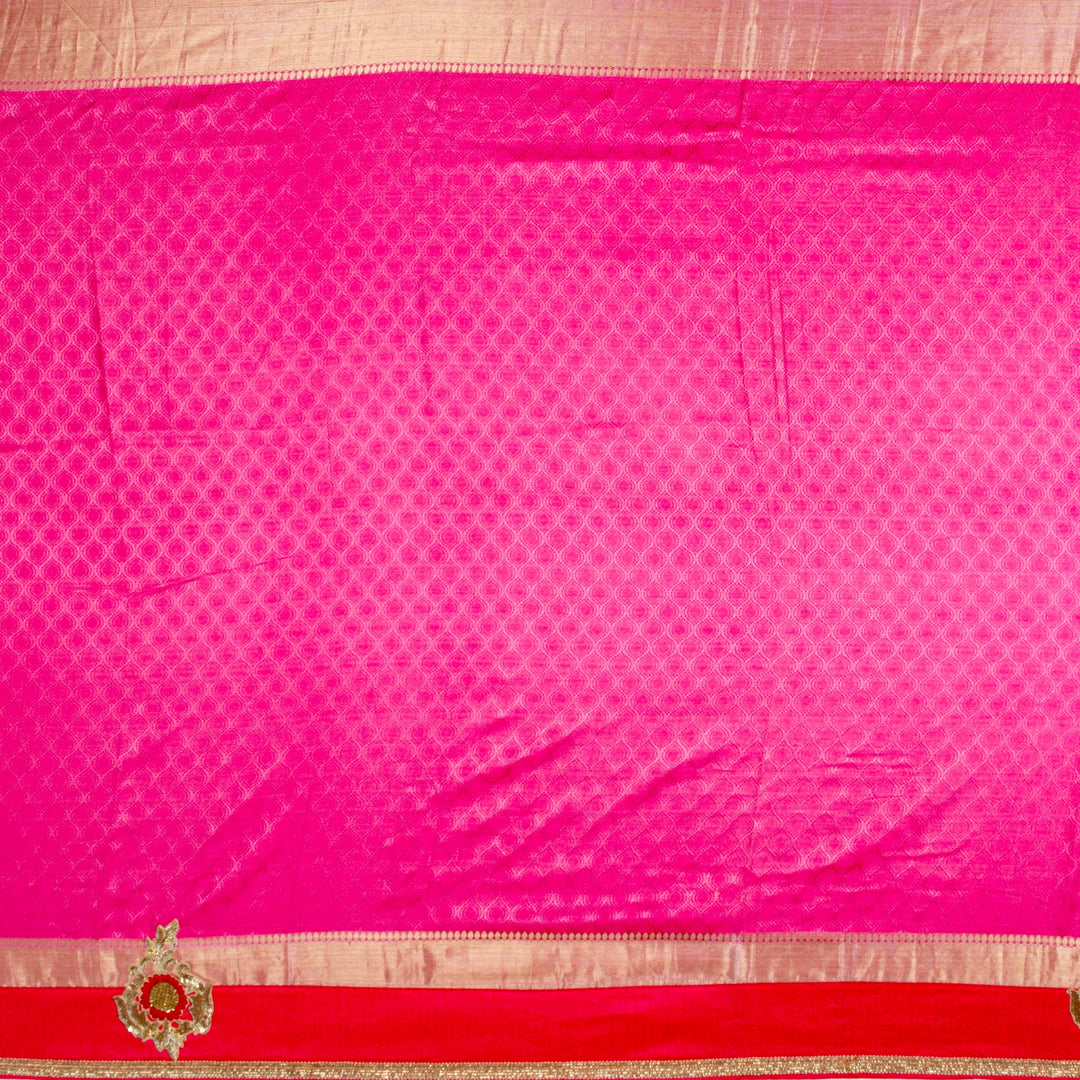 Kuberan Pink Fancy Saree