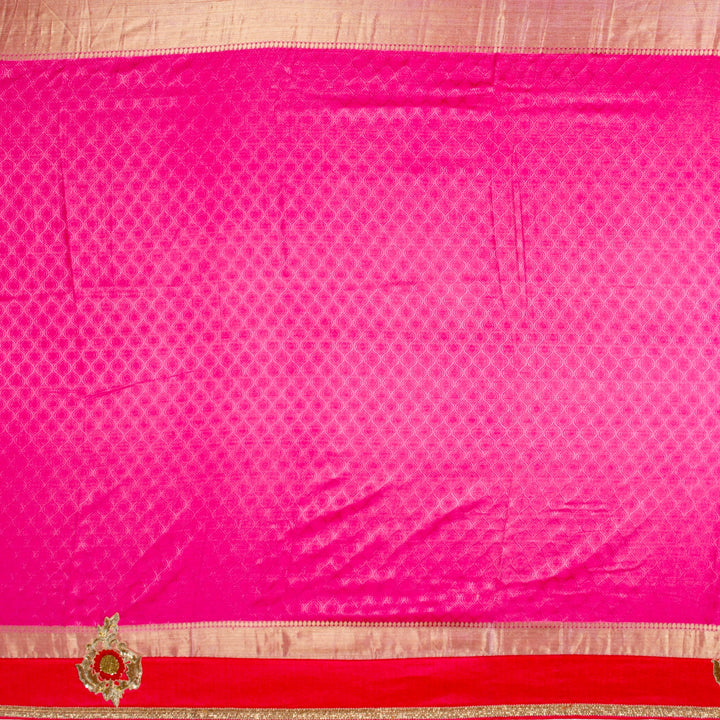Kuberan Pink Fancy Saree