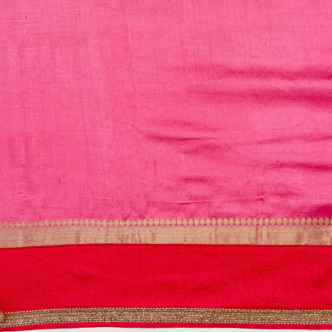 Kuberan Pink Fancy Saree