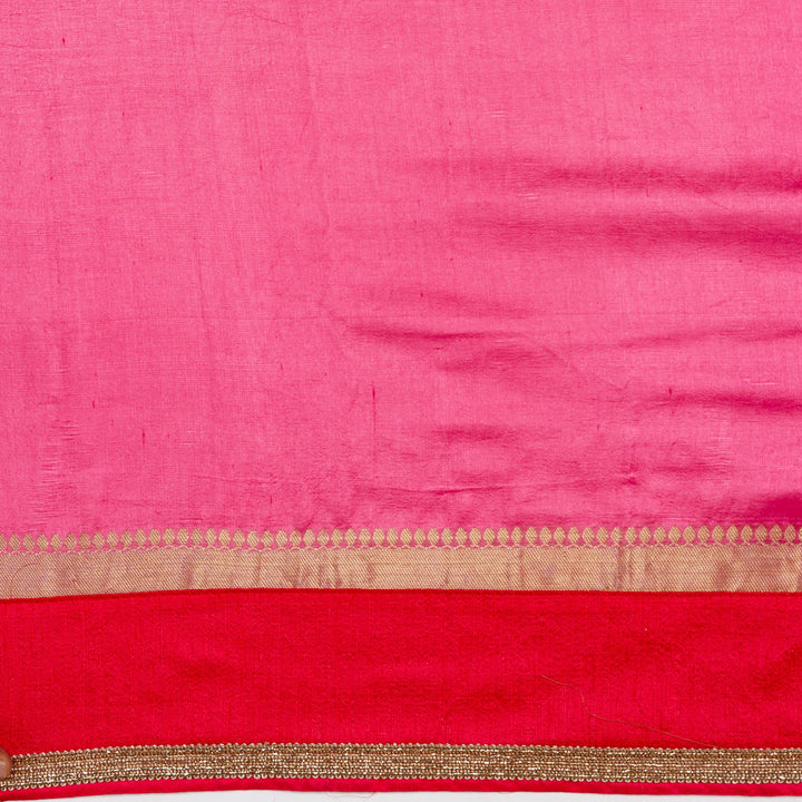 Kuberan Pink Fancy Saree