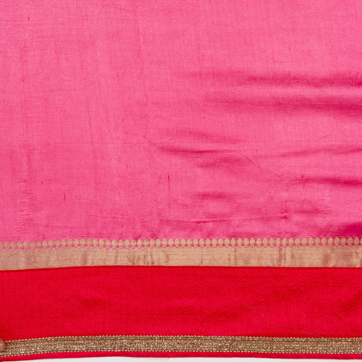 Kuberan Pink Fancy Saree