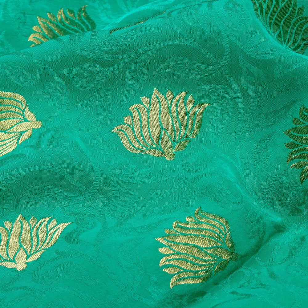 Ananda Blue Georgette Saree