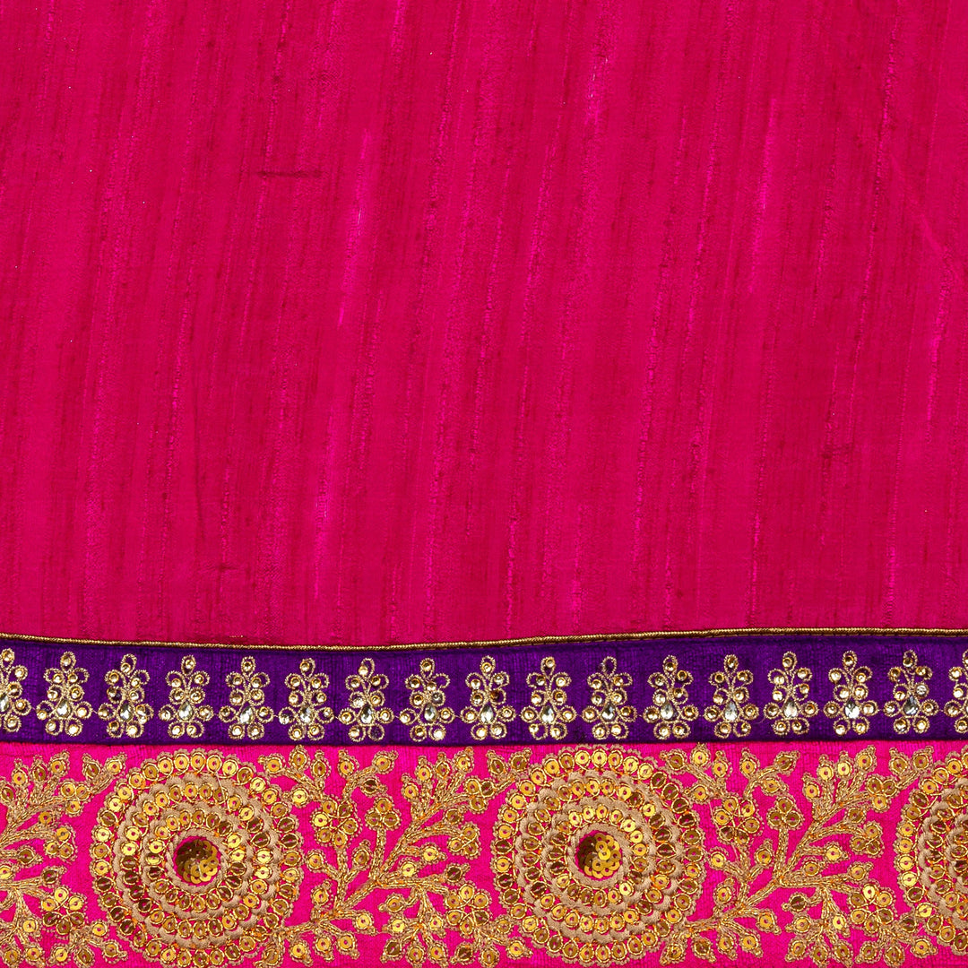 Ananda Blue Georgette Saree