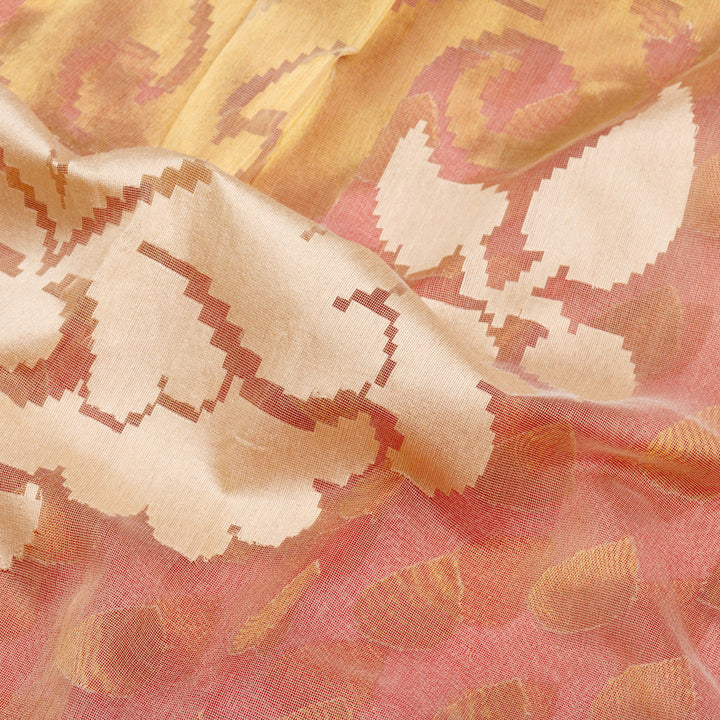 Kuberan Red White Fancy Designer Saree