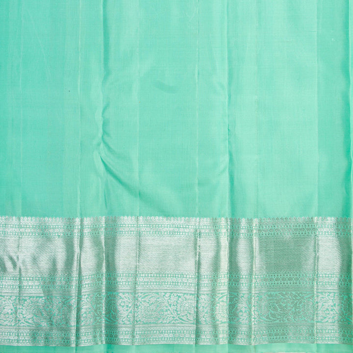 Kuberan Sea Green Kanchipuram Silk Saree