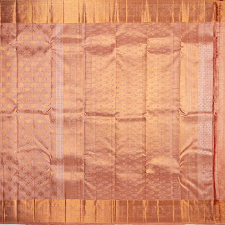 Kuberan Sepia Kanchipuram Silk Saree