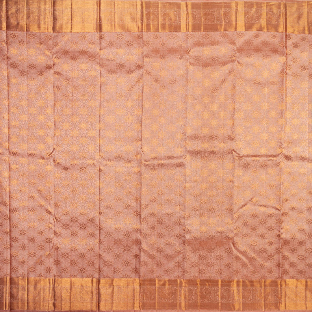 Kuberan Sepia Kanchipuram Silk Saree