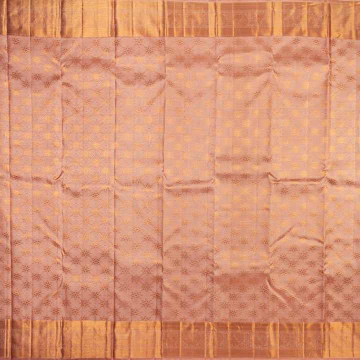 Kuberan Sepia Kanchipuram Silk Saree