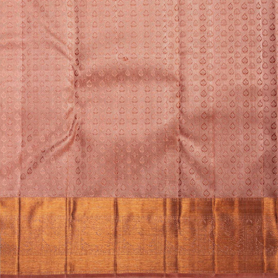 Kuberan Sepia Kanchipuram Silk Saree