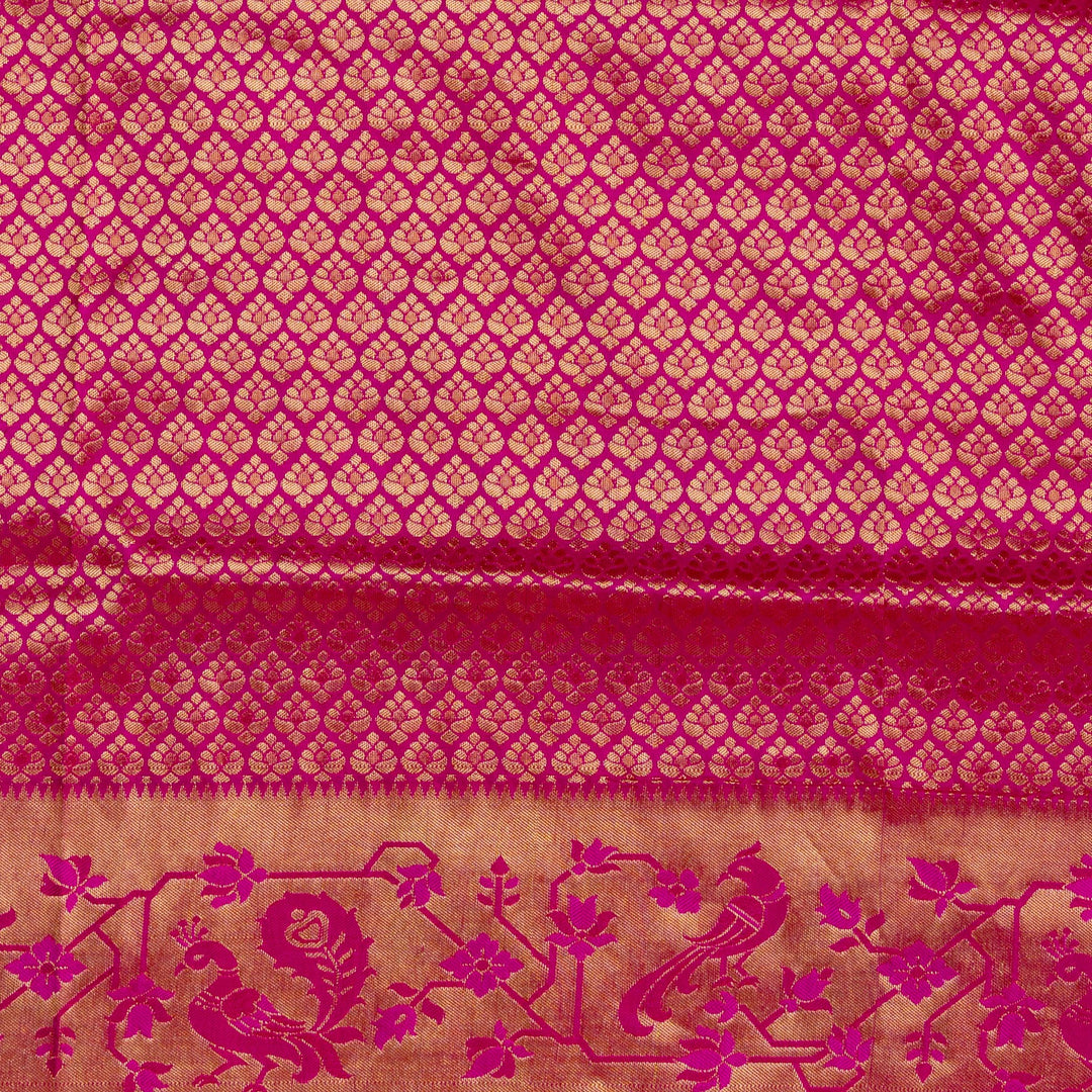 Kuberan Blue Paithani Silk Saree