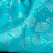 Kuberan Sky Blue Pure Kanchivaram Silk Saree