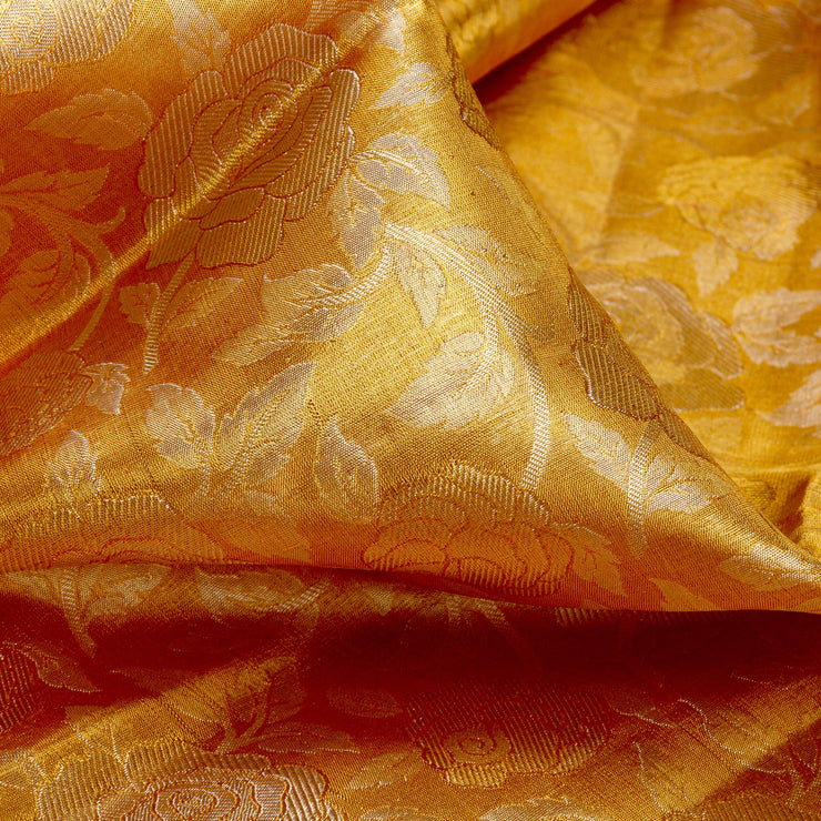 Kuberan Golden Pure Kanchivaram Silk Saree