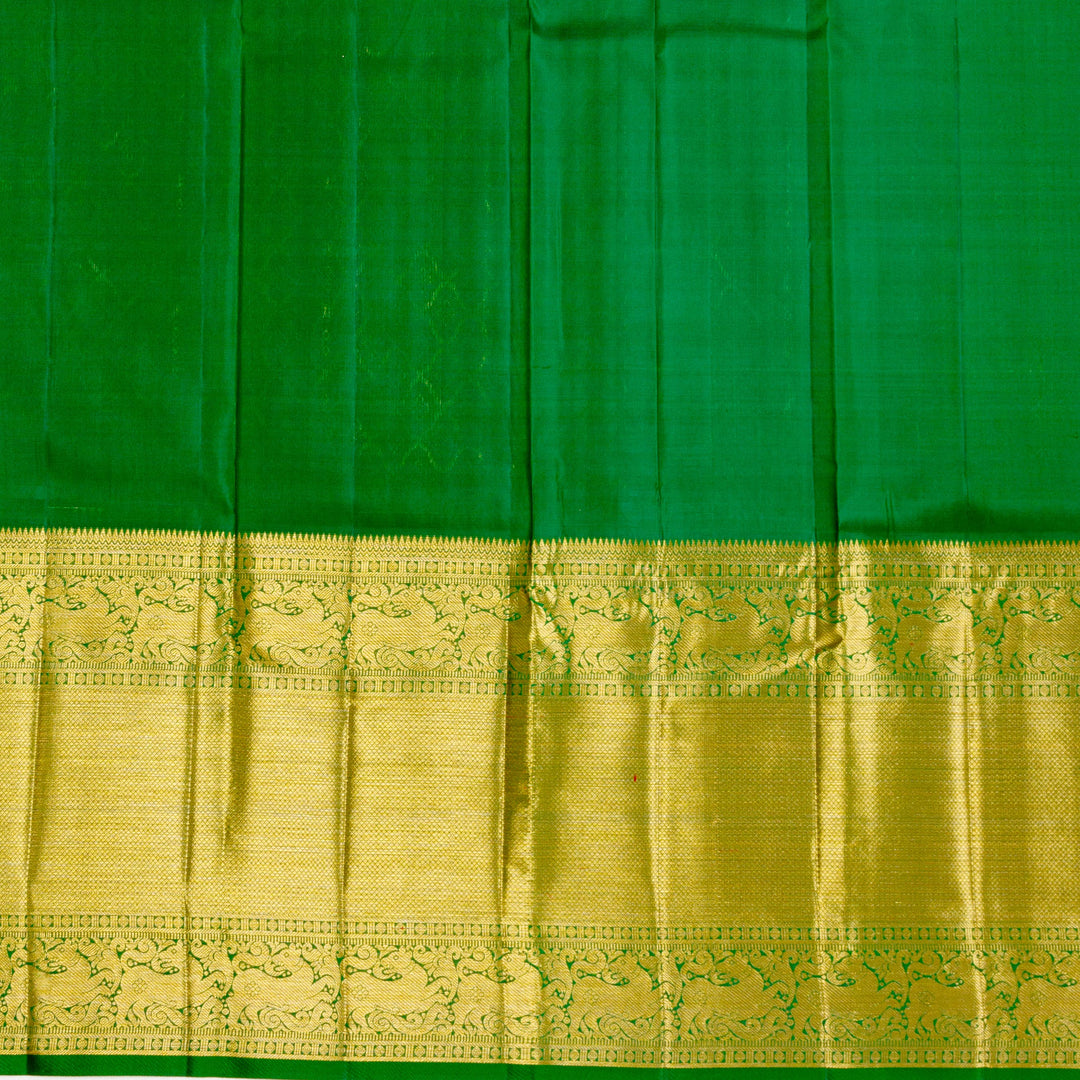 Kuberan Red Pure Kanchivaram Silk Saree