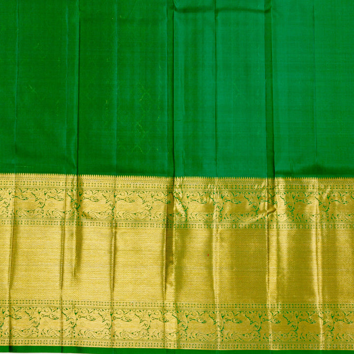 Kuberan Red Pure Kanchivaram Silk Saree