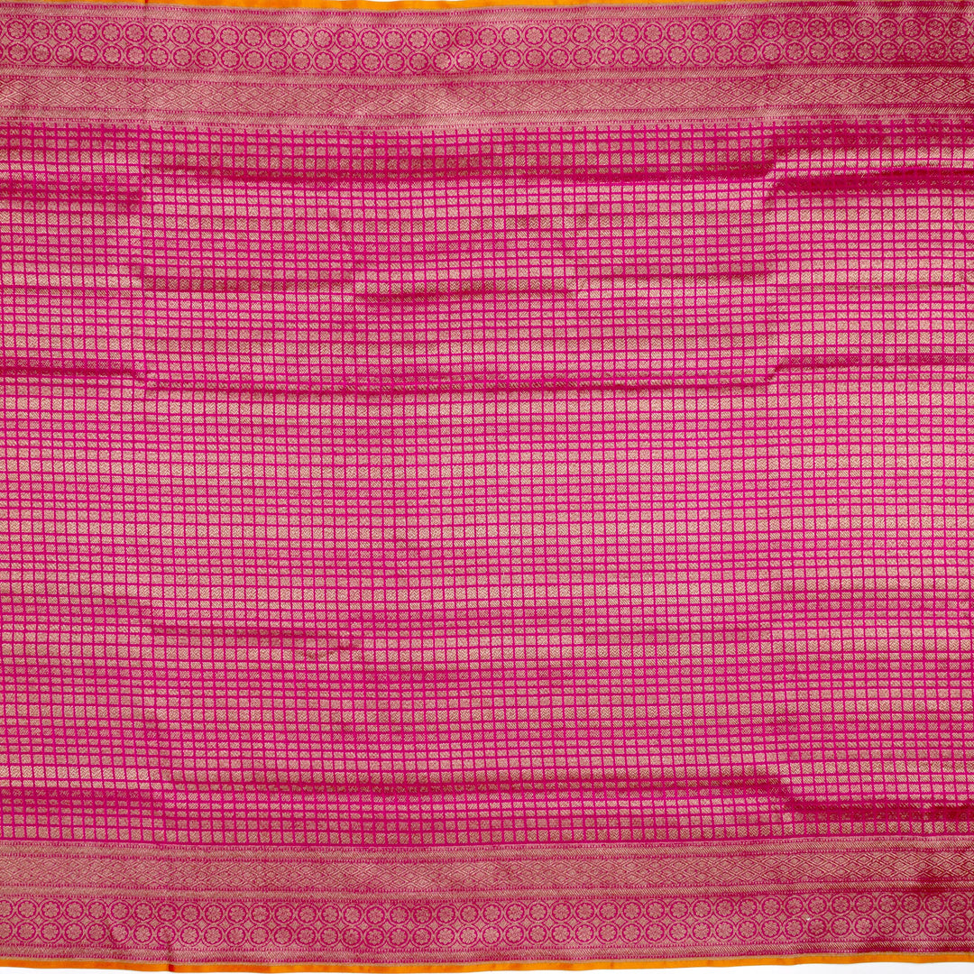Kuberan Pink Summer Silk Saree