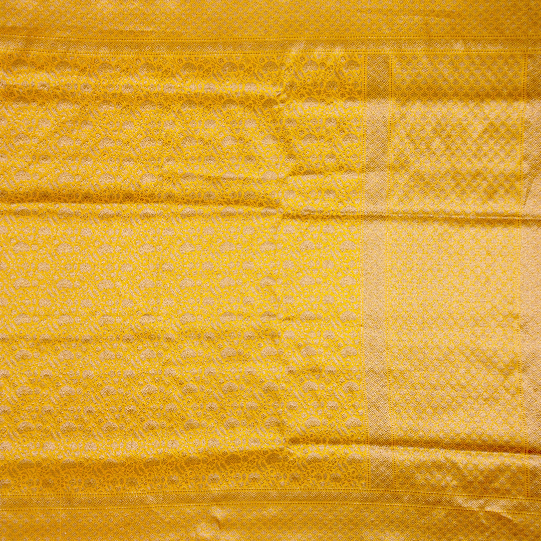 Kuberan Mustard Summer Silk Saree