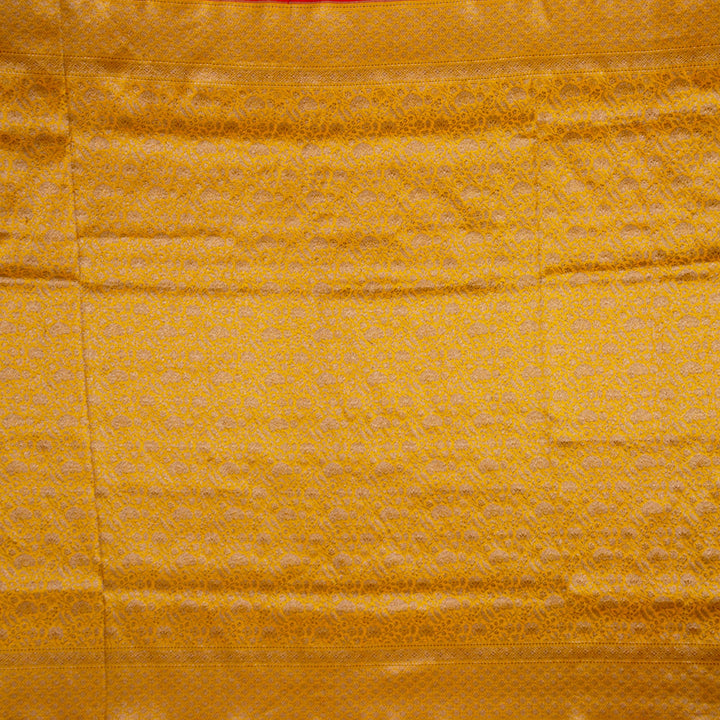 Kuberan Mustard Summer Silk Saree