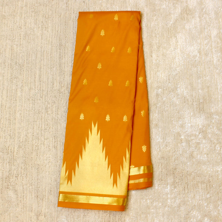 Kuberan Mustard Semi Silk Saree