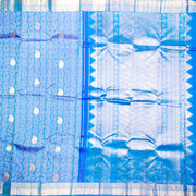 Kuberan Blue Kanchivaram Silk Saree