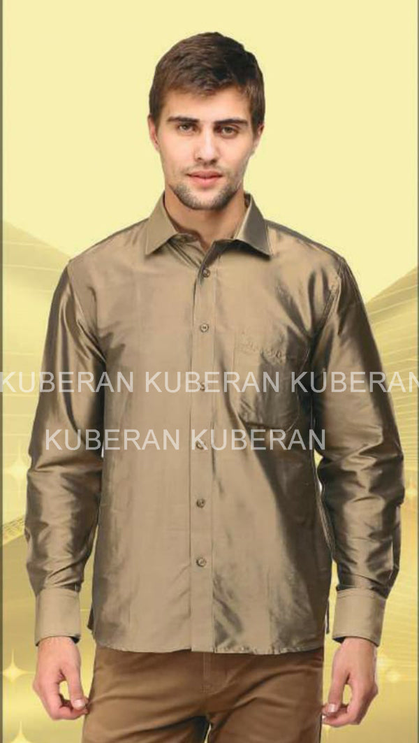 Kuberan Recst Raw Silks Shirt