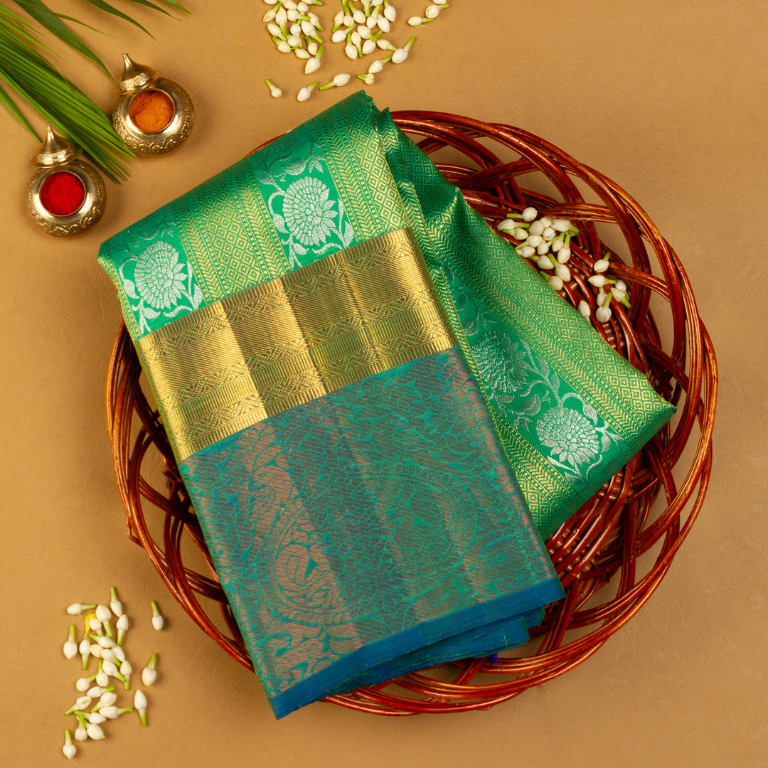 Green Kanchivaram Silk Saree
