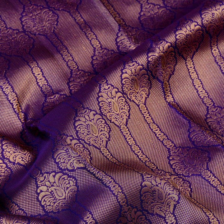 Kuberan Royalblue Kanchivaram Silk Saree