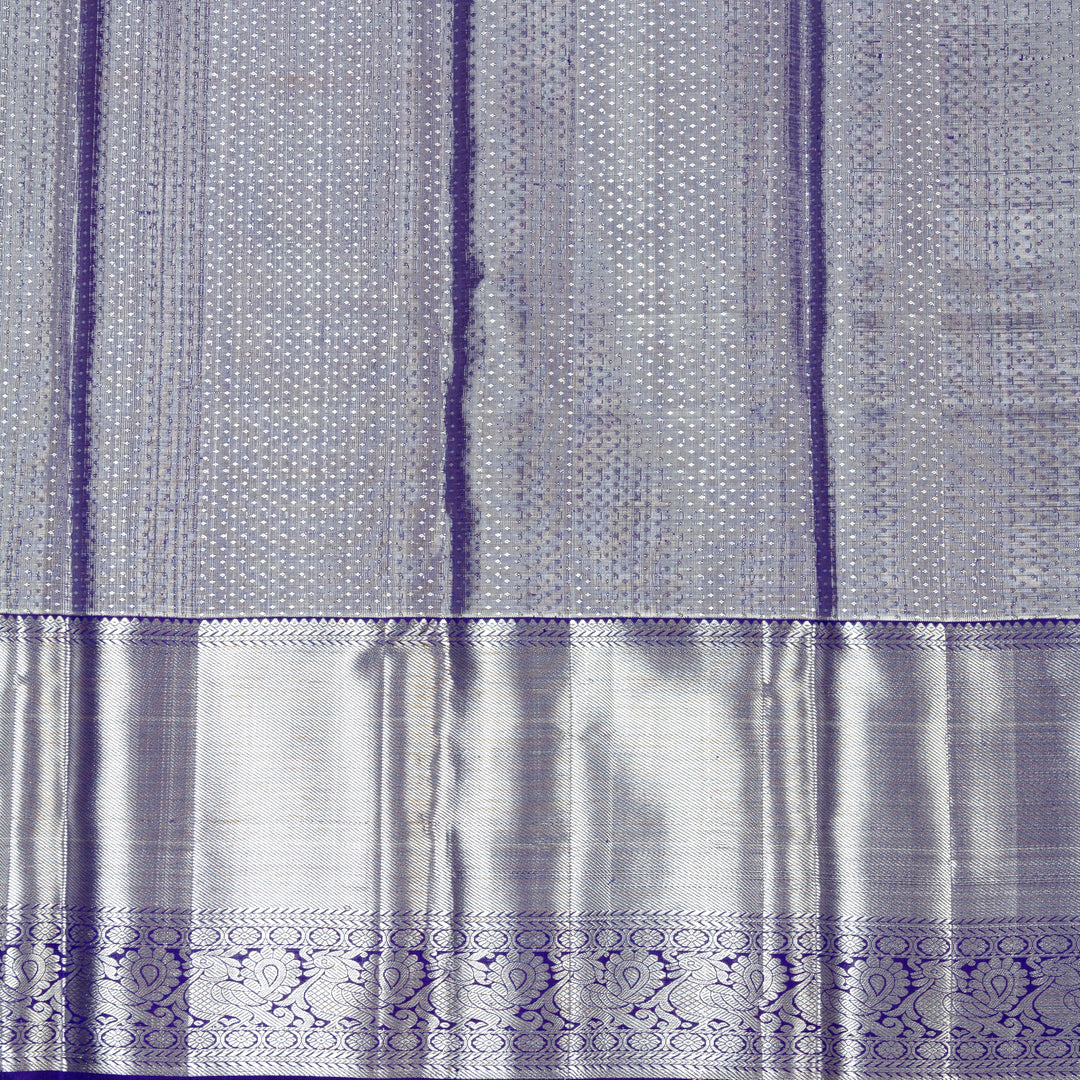Kuberan Violet Kanchivaram Silk Saree