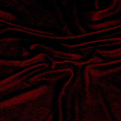 Kuberan Maroon Velvet Fabric