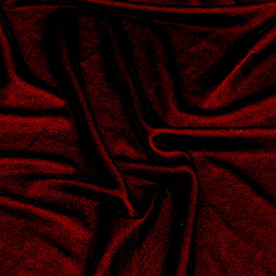 Kuberan Red Velvet Fabric