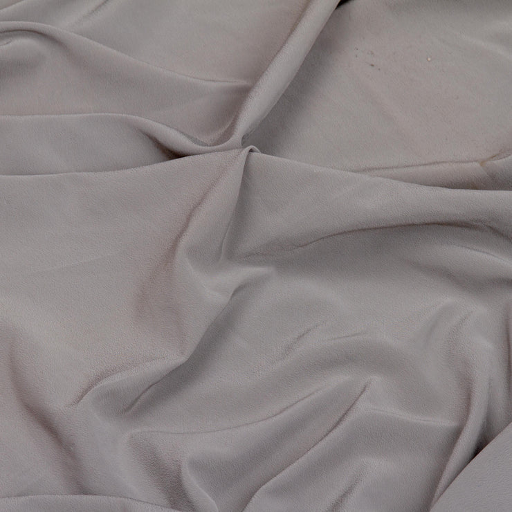 Kuberan Grey Satin Velvet Fabric