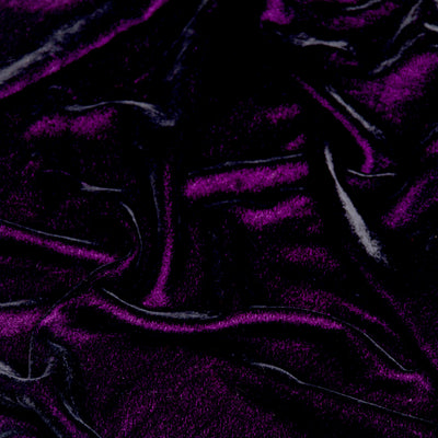 Kuberan Purple Velvet Fabric