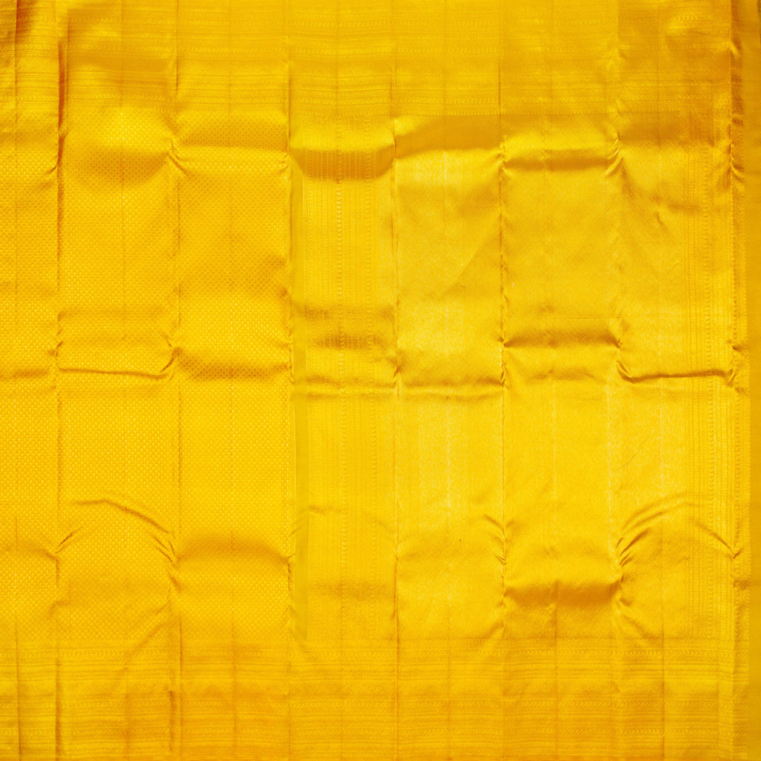 Kuberan Yellow Kanchivaram Silk Saree