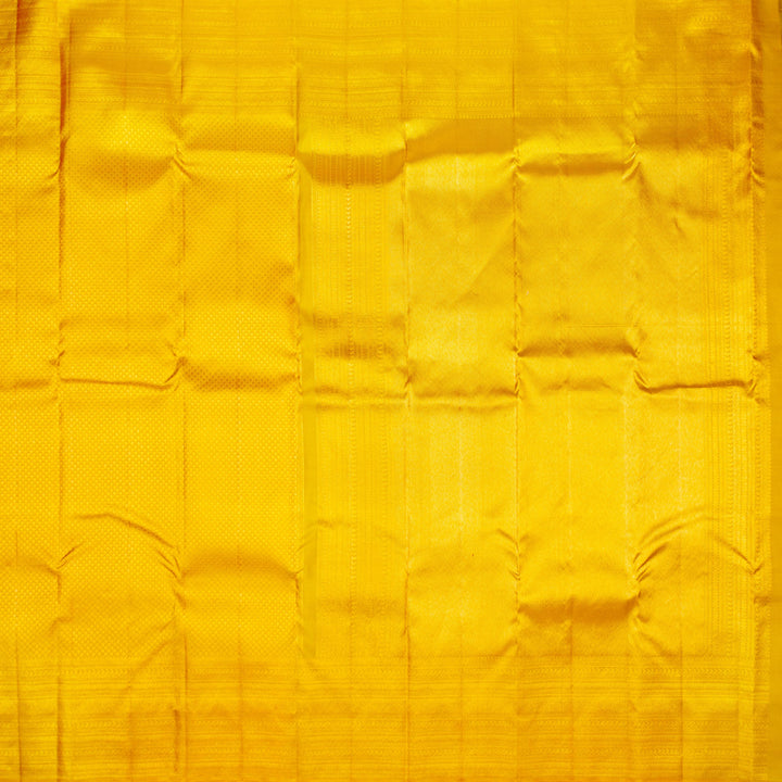 Kuberan Yellow Kanchivaram Silk Saree