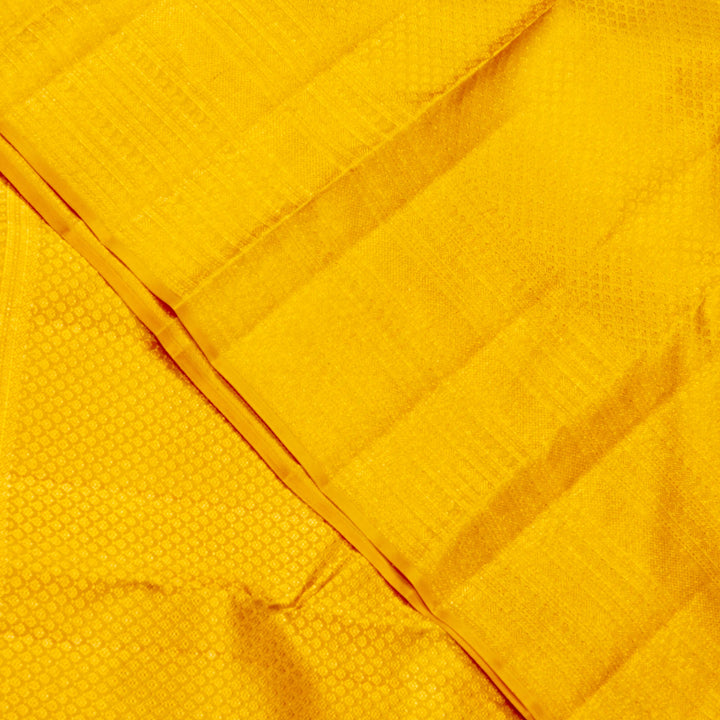 Kuberan Yellow Kanchivaram Silk Saree