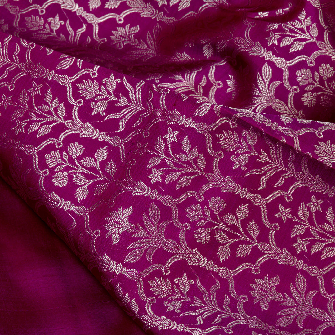 Kuberan Wine Kanchivaram Silk Saree