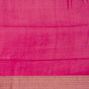 Kuberan Grey Pink Khadi Banarasi Saree