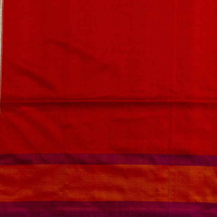 Kuberan Maroon Red Banarasi Saree