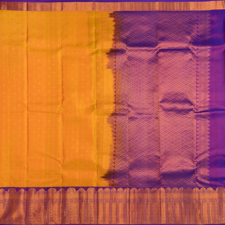 Kuberan Mustard Pure Silk Saree