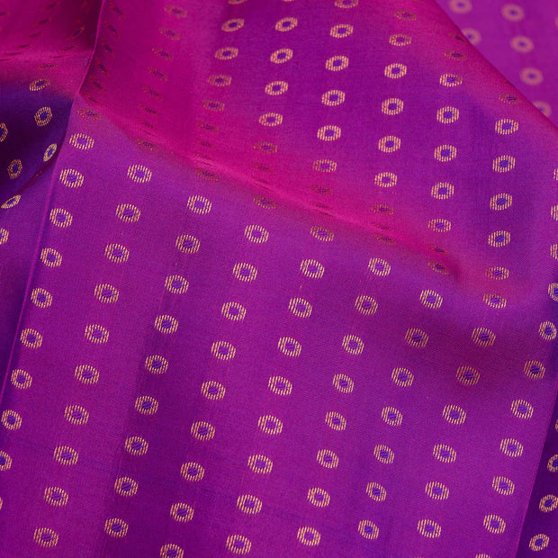 Kuberan Purple Pure Silk Saree